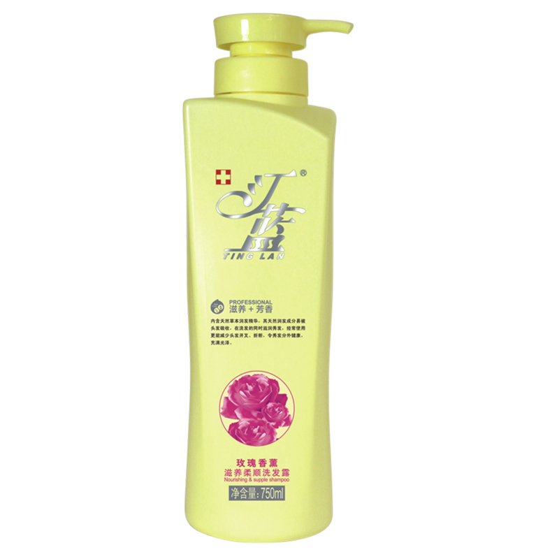 汀蓝 玫瑰香薰滋养柔顺洗发露 750ml 