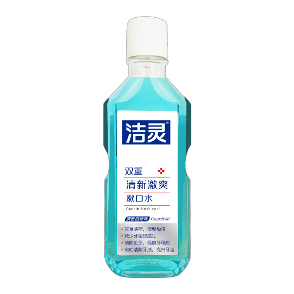 洁灵双重清新激爽漱口水280ml